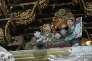 Wikipediaより：日光東照宮　陽明門 琴棋書画のうち「画」　